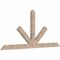Ekena Millwork Saratoga Smooth Timber Gable Bracket, Douglas Fir, 108"W x 49"H x 3 1/2"D x 5 1/2"F, 11/12 Pitch GBW108X49X0406SAR00SDF - alternate 2